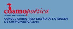 Imagen del evento Convocatoria diseño imagen Cosmopoética 2015